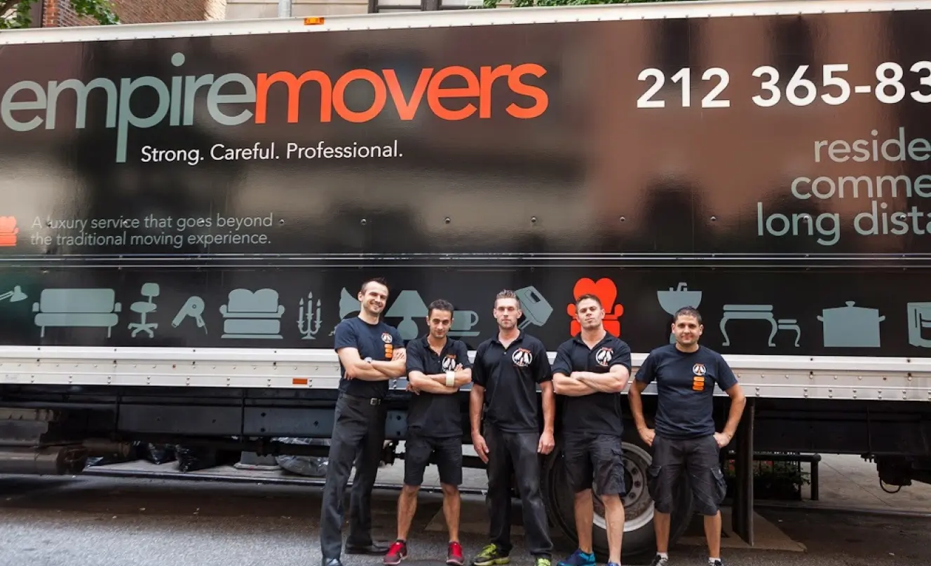 Beginning of a long distance moving from NYC, inter state moving project in NYC