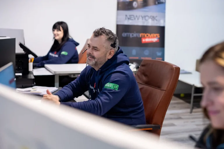 Empire Movers and Storage expert team organizing Brookly moving projects