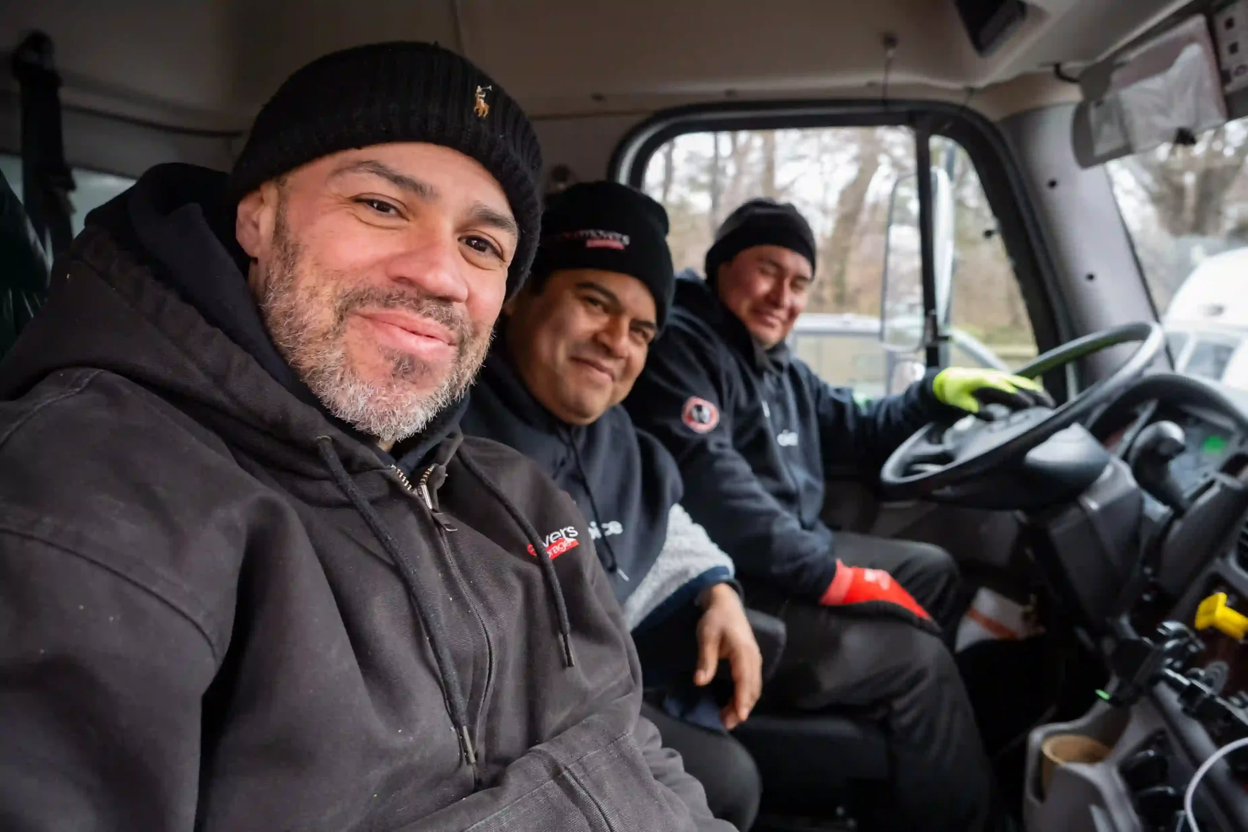 NYC long-distance movers team of Empire Movers and Storage on the road.